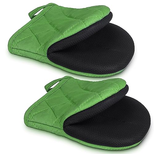 1 Pair Short Oven Mitts