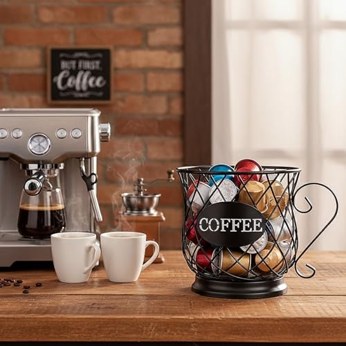 K Cup Holder Coffee Pod Holders for 35 Kcups Keurig Storage Organizer Coffee Bar Accessories for Counter