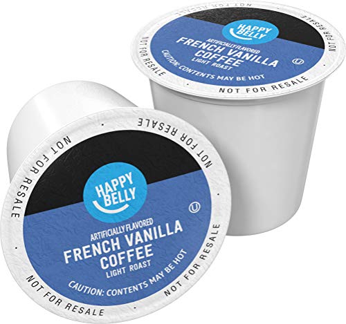 Amazon Brand Happy Belly Light Roast Coffee Pods (100 Count)