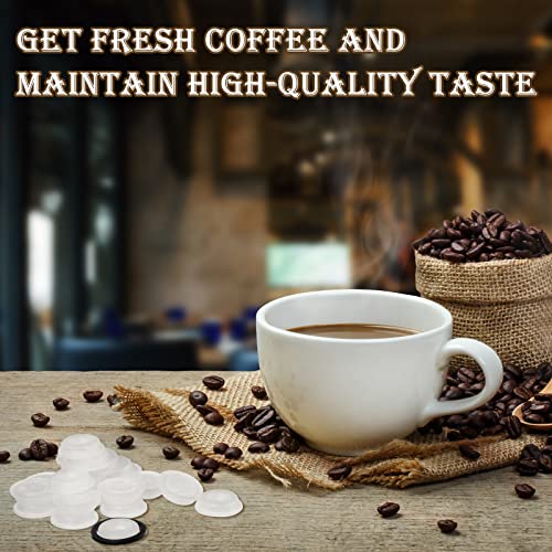 22 Pcs Co2 Valve Filter Set Replacement for Coffee Canisters Airtight with 2 Rubber Rings