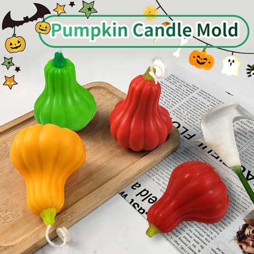 Pumpkin Candle Mold