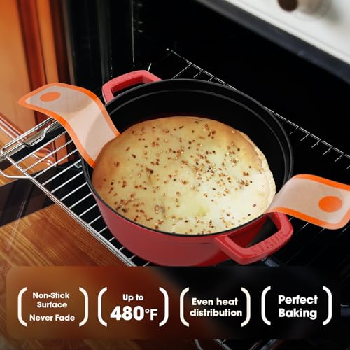 Silicone Bread Sling for Dutch Oven (3 Count)