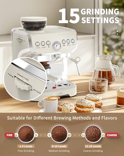 Espresso Machine with Grinder