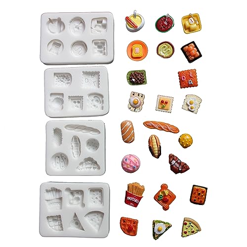Lovely Small Items Silicone Fondant Molds Set For Cake Topper