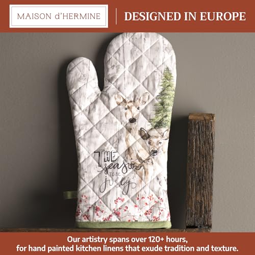 Maison d'Hermine Oven Gloves 100% Cotton Oven Mitt