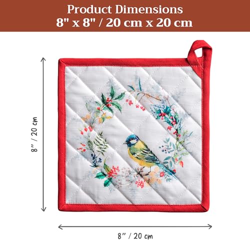 Pot Holders 100% Cotton Potholders (2 Count)