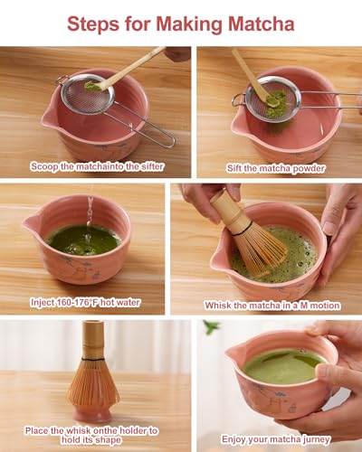 Matcha Set Japanese Matcha Kit Set 7