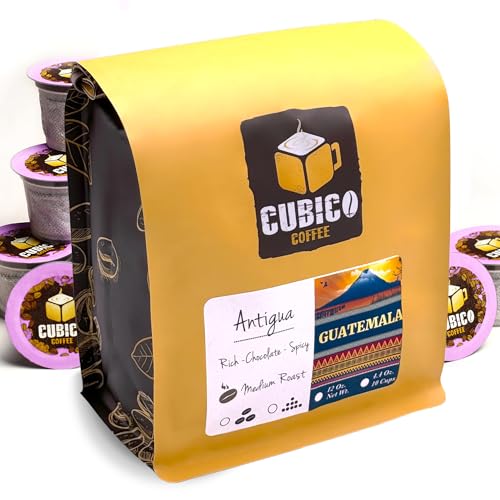 Guatemala Antigua Medium Roast Single Origin Coffee Pods (10 Count)