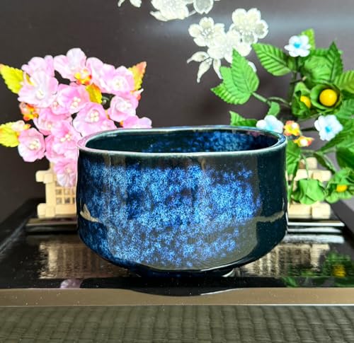 Japanese Traditional Handcrafted Mino Matcha Chawan Tea Bowl Cup Ceremony Tableware Pottery