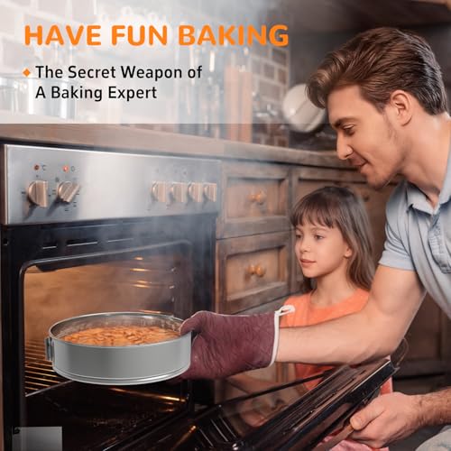 10 Inch 304 Stainless Steel Springform Pan with Removable Bottom