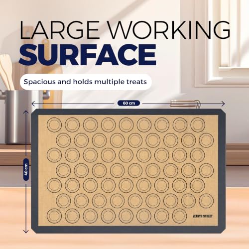Macaron Baking Mat Silicone Non Stick (10 Count)