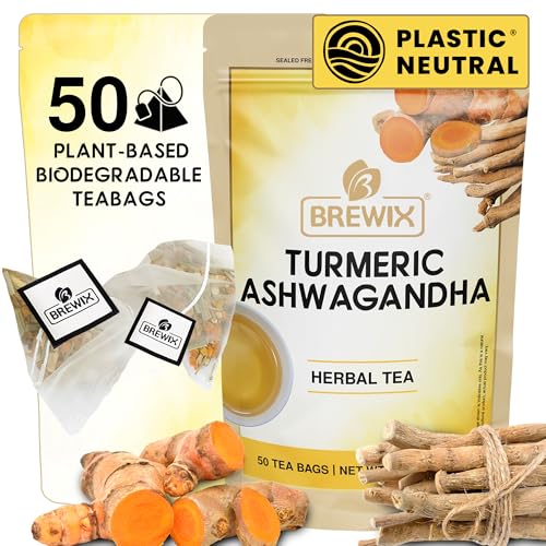 Turmeric Ashwagandha Herbal Tea (50 Count)