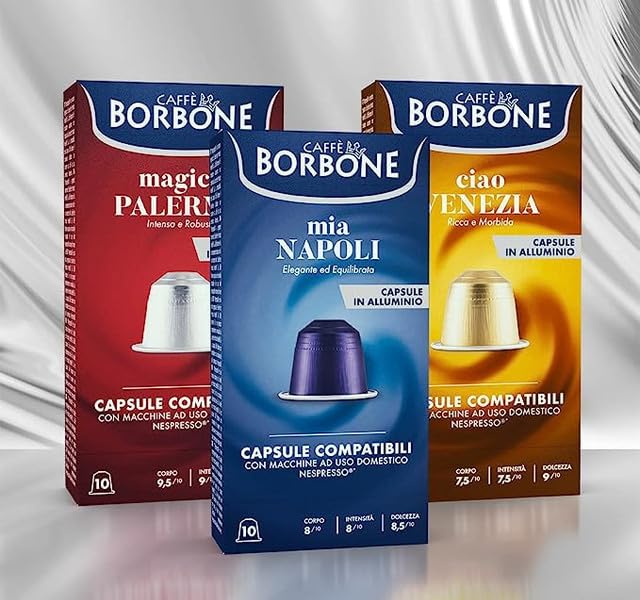 Variety Pack Aluminum Capsules Compatible with Nespresso Original Machines (100 Count)