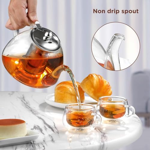 Glass Teapot 1300ml