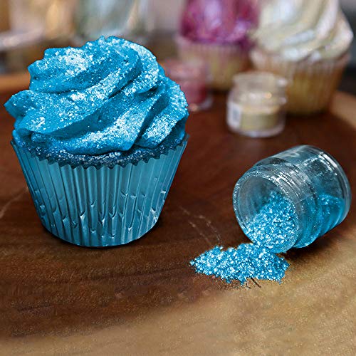 Neon Blue Edible Glitter