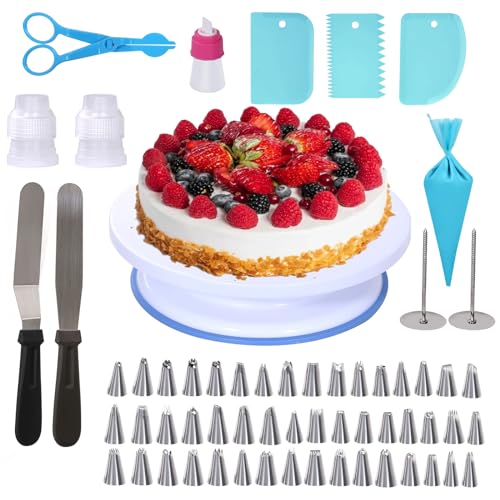 Cake Decorating Supplies Kit 60pcs (60 Count)