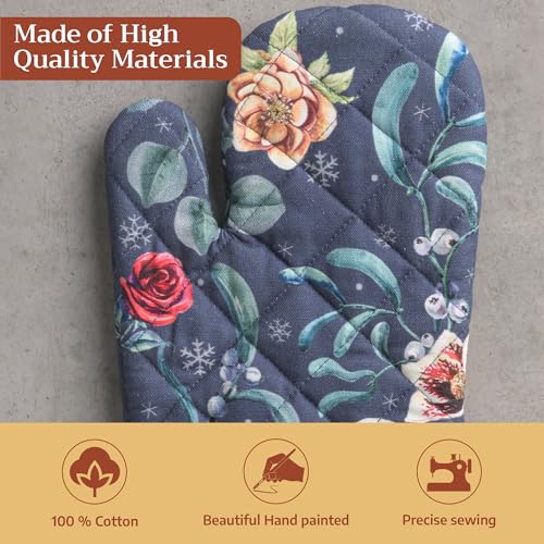Maison d'Hermine Oven Gloves 100% Cotton Oven Mitt
