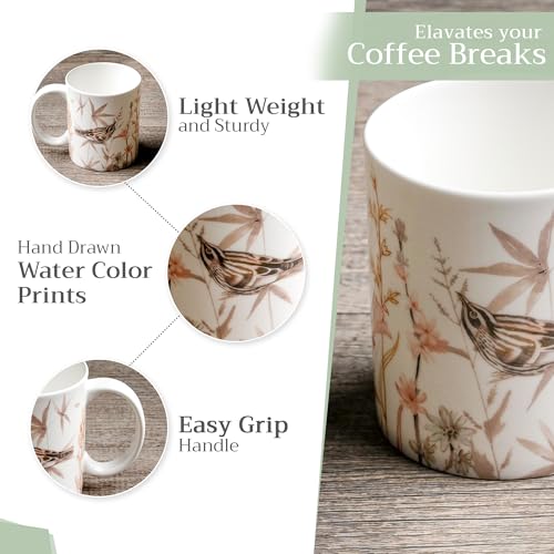 Coffee Mug with Handles Tea Cups