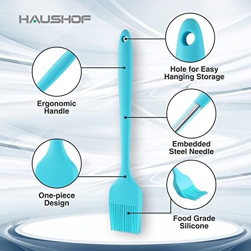 Silicone Basting Pastry Brush (5 Count)