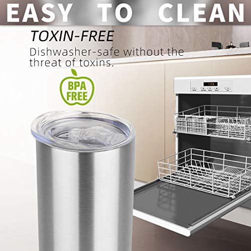 20 oz Skinny Tumblers Bulk Set (8 Count)