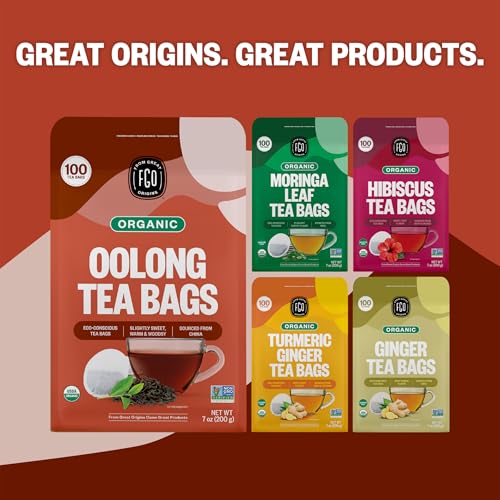 Organic Oolong Tea (100 Count)