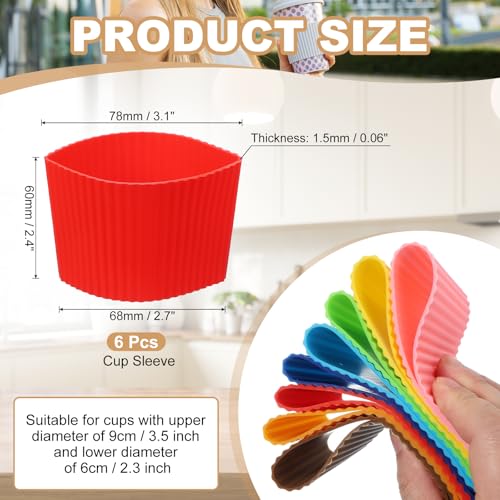 6Pack Coffee Cup Sleeves (6 Count)