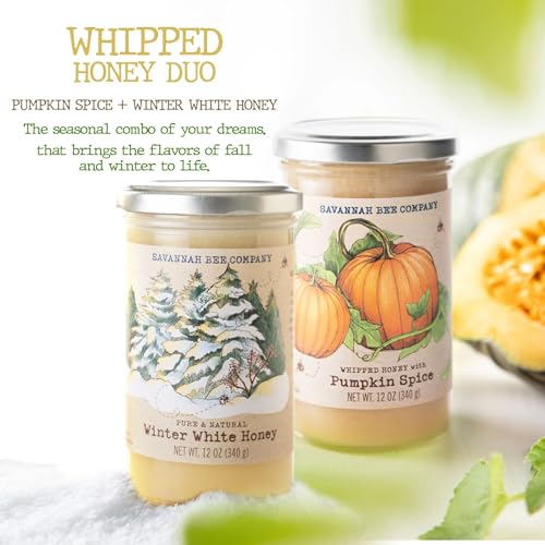 Savannah Bee Whipped Honey Gift Set (24 Ounce)