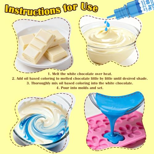 Oil Based Food Coloring for Chocolate (5.6 Fl Oz)