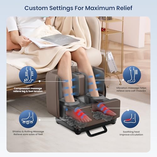 2 in 1 FSA Foot Massager Machine