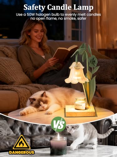 Candle Warmer Lamp with Timer Dimmer
