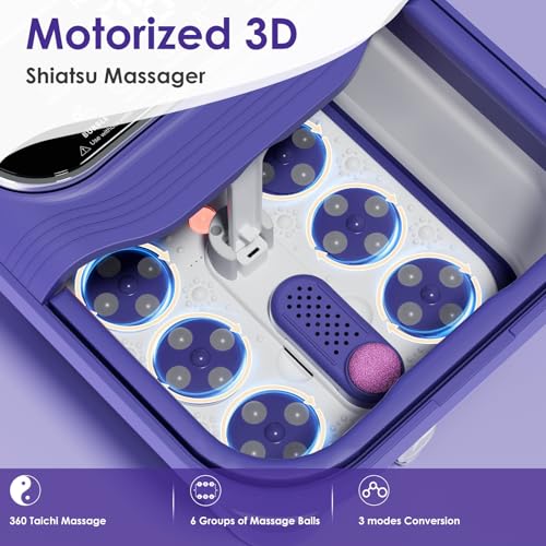 Collapsible Foot Spa Electric Rotary Massage with Heat