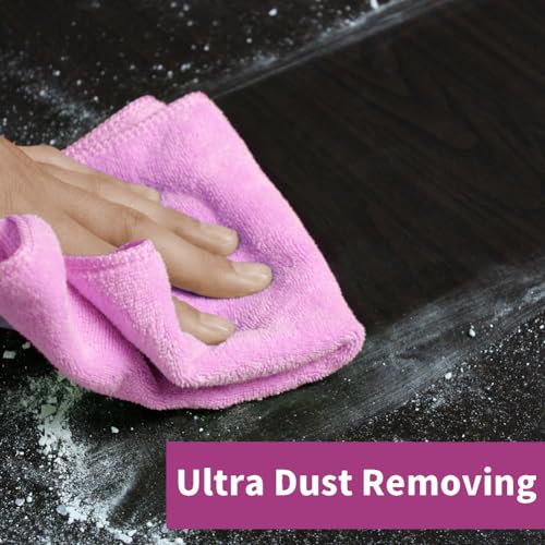 Premium Microfiber Cleaning Cloths (8 Count)