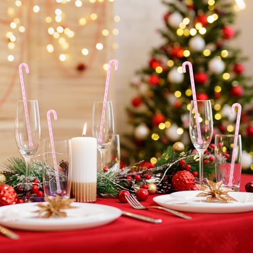 30Pcs Christmas Drink Stirrer Candy Cane Stir Stick (30 Count)