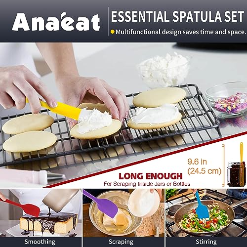 Silicone Spatula Set of 5 (5 Count)