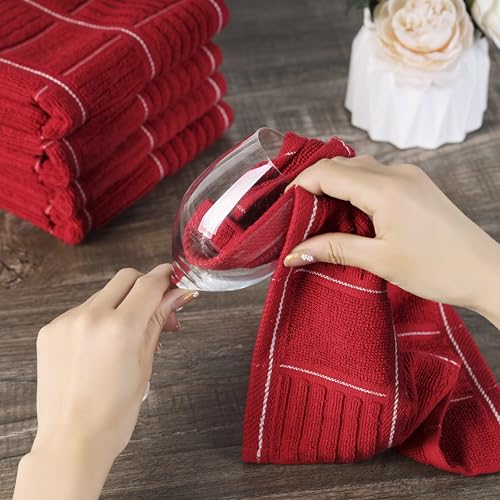Kitchen Towels and Dishcloths Set (8 Count)