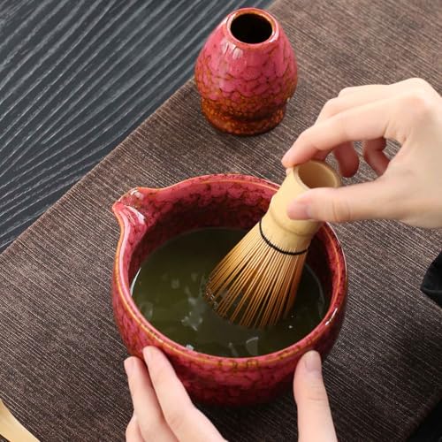 Japanese ceramic matcha bowl. 20 ounce ceramic bowl