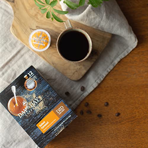 Day To Day Salted Caramel Light Roast Single Serve Coffee Pods (120 Count)