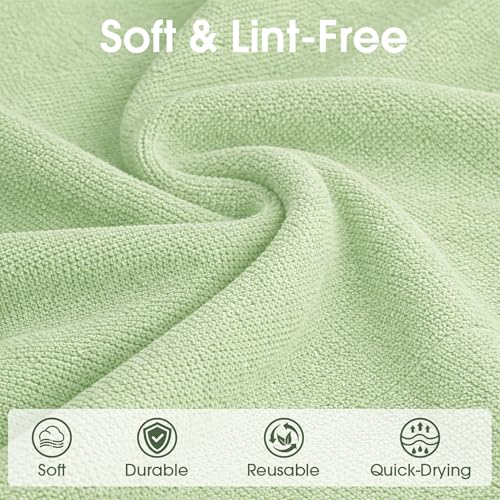 Microfiber Cleaning Cloth Roll (100 Count)