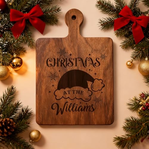 Engraved Christmas Cutting Board