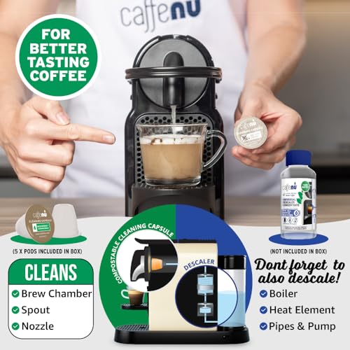 Nespresso Original Line Compatible Eco Cleaning Pods (5 Count)