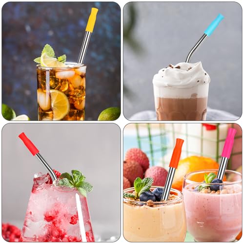 Silicone Straws Tips (22 Count)
