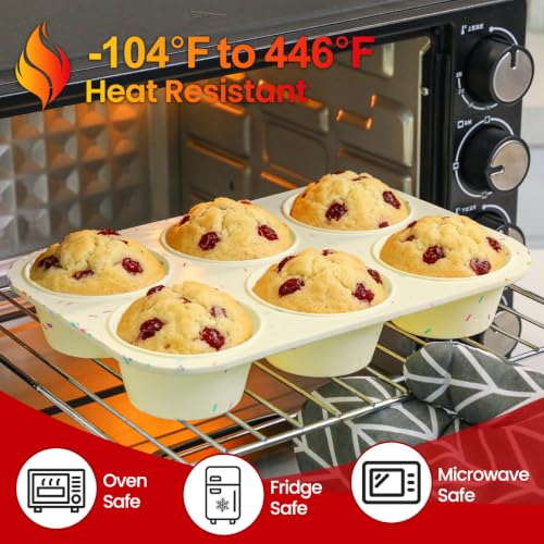 Silicone Muffin Pan for Baking