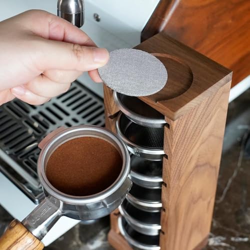 53mm Espresso Filter Basket Stand Portafilter Basket Holder Rack
