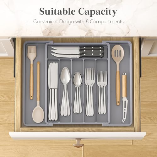 Expandable Silverware Drawer Organizer