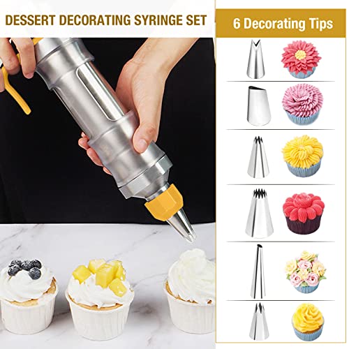 Dessert Decorating Syringe Set (13 Count)