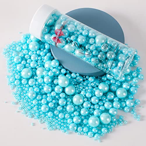 Blue Pearl Sugar Sprinkles (4.58 Ounce)
