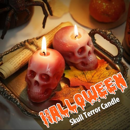 3D Skull Resin Molds (4 Count)