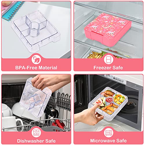 Bento Lunch Box Set With 10oz Soup Thermo