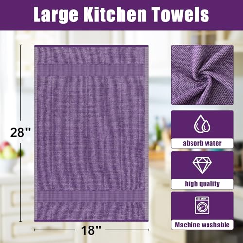 380 GSM Cotton Premium Kitchen Towels 8 Pack (8 Count)