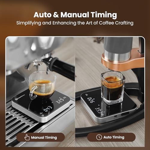 S2 Espresso Coffee Scale with Timer